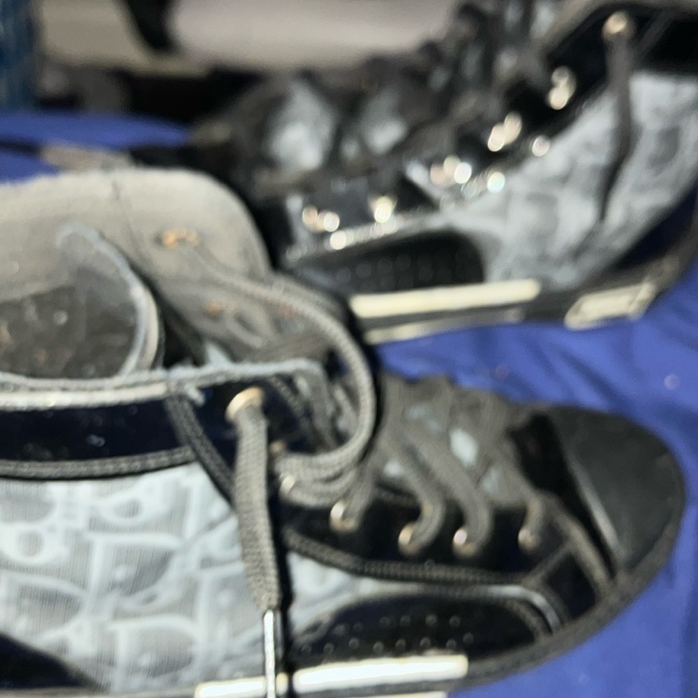 Diors hightop black b23